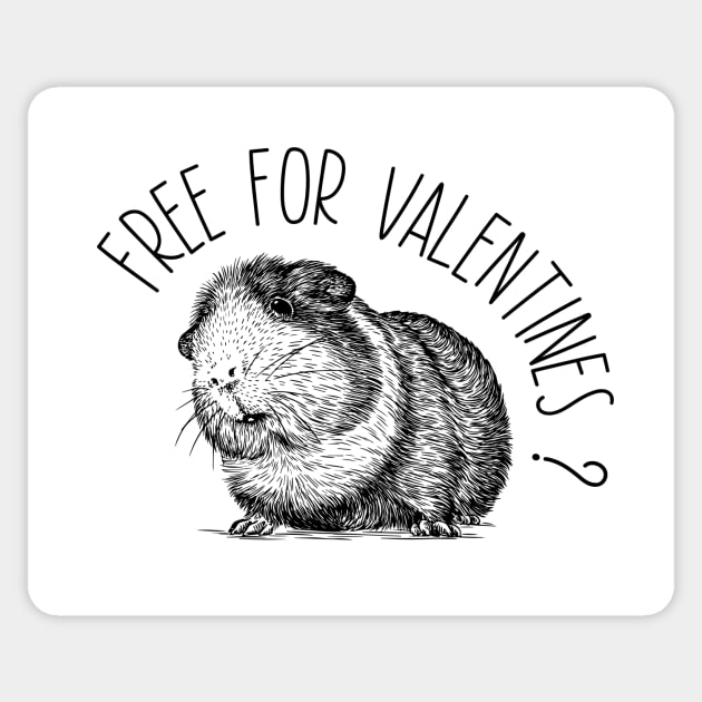 Free for Valentines ? Sticker by IGNORANTEES